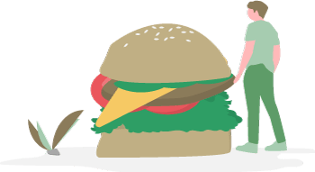 Burger Grafik